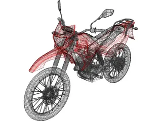 Yamaha XTZ 125 3D Model