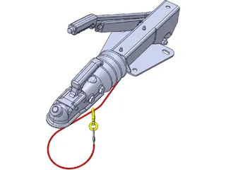 AL-KO AK-160 Breakes Lock 3D Model