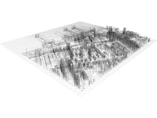 Hudson Yards 3D Model