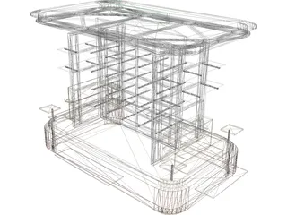 Kiosk 3D Model