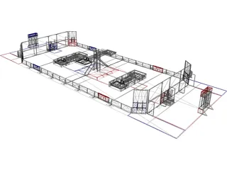 FRC 2018 Stadium 3D Model