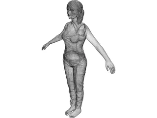 Female 3D Model