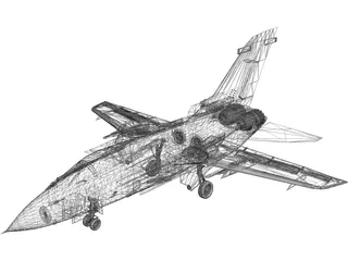 RAF Tornado GR4 3D Model