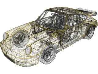 RUF CTR Yellowbird 3D Model