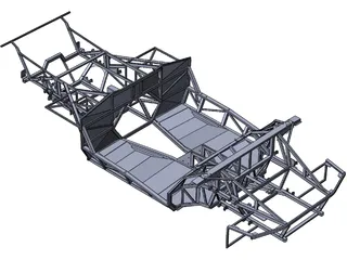 Lamborghini Diablo/Murcielago Kit-Car Chassis 3D Model