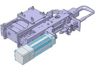 C-Spot Weld Gun 3D Model