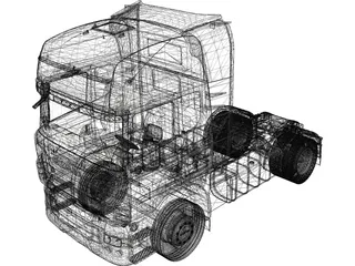Scania R440 3D Model