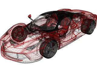 Ferrari LaFerrari 3D Model