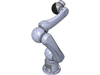 Schunk LWA 4 6DOF Robot 3D Model