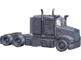 Mack Superliner 3D Model