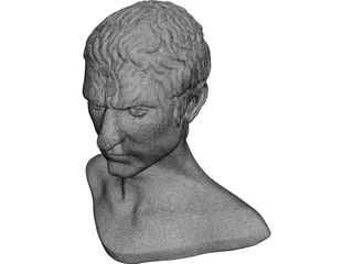 Statue of Caesar 3D Model