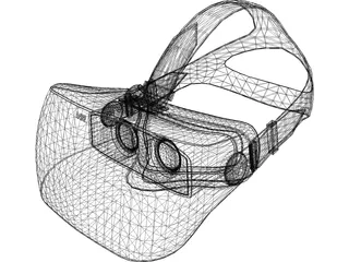 VR Goggles 3D Model