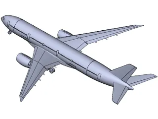 Airbus A350-900 3D Model