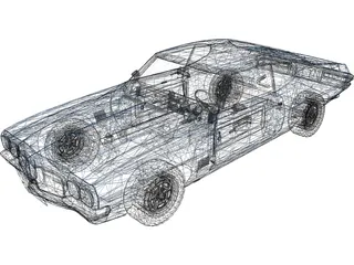 Pontiac Lemans (1971) 3D Model