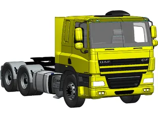 DAF CF85 3D Model