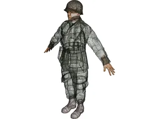 Soldier 3D Model