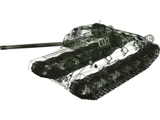 T-34 Tank 3D Model