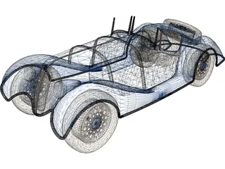 BMW 507 3D Model