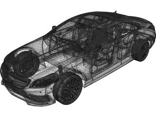 Mercedes-Benz CLS 500 3D Model