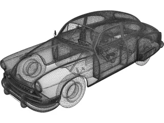 Chevrolet Fleetline (1942) 3D Model