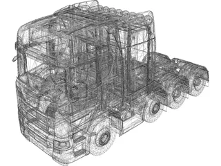 Scania S6000 3D Model