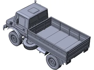 Mercedes-Benz Unimog 1300L 3D Model