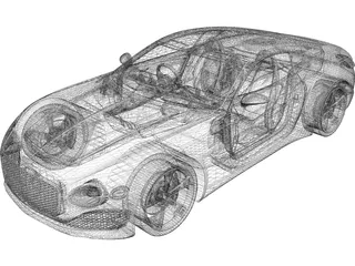 Bentley EXP 10 Speed 6 3D Model