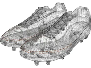 Nike Tiempo Legend V 3D Model