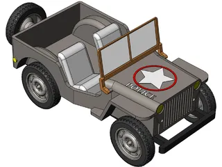 Jeep Wrangler 3D Model