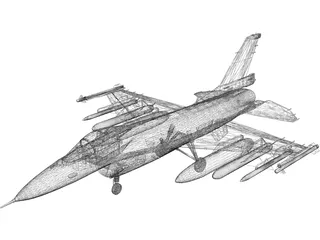 Mitsubishi F-2 Viper Zero 3D Model