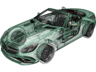 Mercedes-Benz SLC 300 3D Model