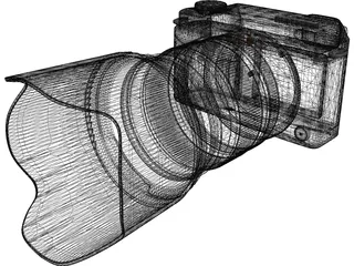 Panasonic DMC-L1 3D Model