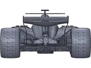 Formula 1 Car (2017) 3D Model