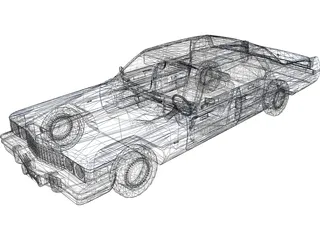 Cadillac Deville (1974) 3D Model