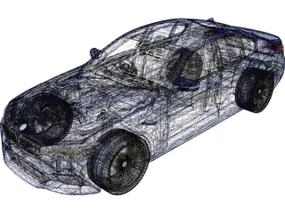 BMW M5 (2018) 3D Model