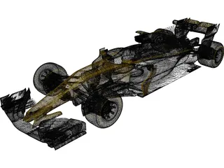 Renault RS17 F1 (2017) 3D Model