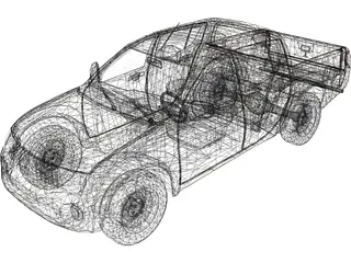 Mitsubishi L200 3D Model