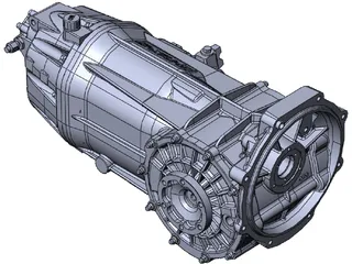 Transaxle Quaife QTEK5 52G 79G 61G 3D Model