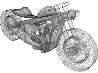 Wood Moto Kids 3D Model