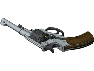 Na Gan Revolver 3D Model