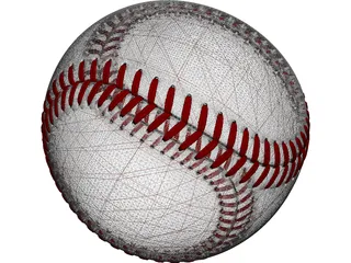 Baseball 3D Model