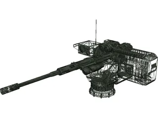 Remote Weapon Station 3D Model