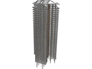 Skyscraper 3D Model