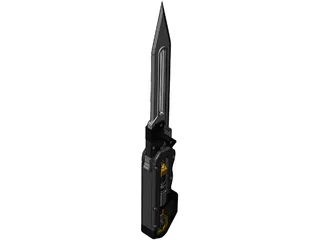 Shock Knife 3D Model