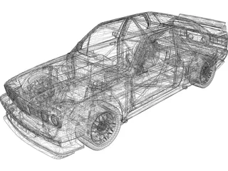 BMW M3 E30 Evo 3D Model