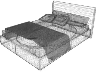 Bed 3D Model