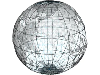 Globe 3D Model