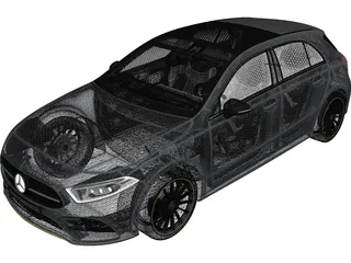 Mercedes-Benz A-Class (2019) 3D Model