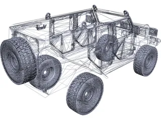 RG-32 Scout 3D Model