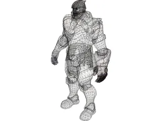 Thanos Armor 3D Model